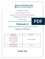 Integration by Substitution 