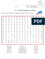 Can You Find All of The Ancient Egyptian Inventions Hidden in The Grid?