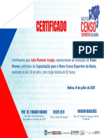 CERTIFICADO Paulo Afonso