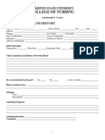Assessment Form (BSU)