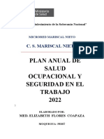 Plan de Salud Ocupacional