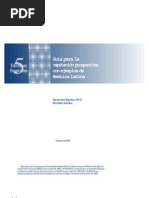 guía para la capacitación de prospectiva