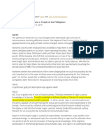 Norberto Cruz y Bartolome v. People of The Philippines: Distinctions Between Attempted and