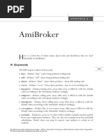 Amibroker: Keywords