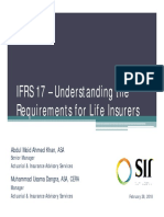 IFRS 17 - Understanding The Requirements For Life Insurers: Abdul Moid Ahmed Khan, ASA