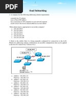 Download Sub Netting Soal by Kreatif Solusindo SN56588041 doc pdf