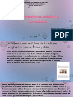 Culturas originarias: Arte prehistórico de Europa, África y Asia