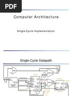 Computer Architecture: Single-Cycle Implementation