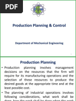 4.production Planning & Control