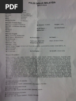 Contoh Laporan Polis