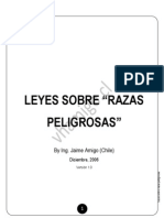 Leyes Sobre Razas Peligrosas