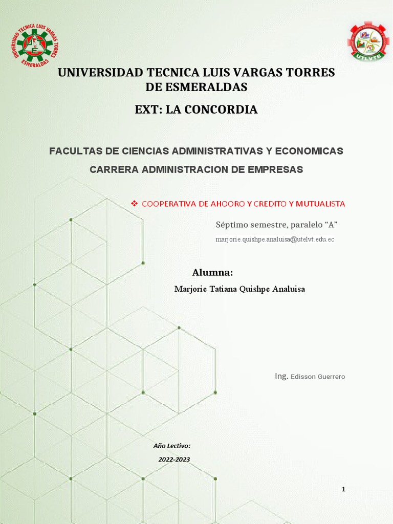 Cooperativas de Ahorro y Credito y Mutualista | PDF | Bancos | Cooperativa