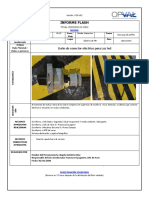 Informa Flash Daño de Conector Eléctrico Luz Led