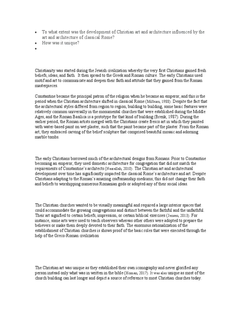 AHIST 1401 - Learning Journal Unit 3 | PDF | Roman Empire | Rome