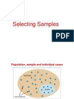 Selecting Samples
