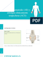 Artritis Reumatoide (AR) y ACS