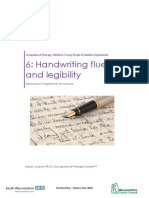 6 Handwriting Fluency and Legibility
