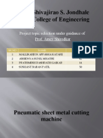 Shivajirao S. Jondhale College of Engineering: Project Topic Selection Under Guidance of Prof. Amey Shirodkar