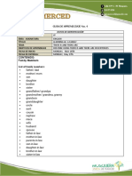 Contenido: Family Members List of Family Members