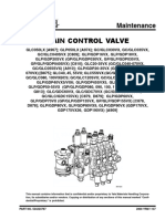 Main Control Valve: Maintenance