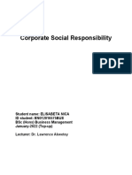 Corporate Social Responsibility