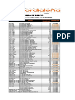 Lista Precio Mayor 22-03-2021