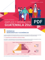 Empleo y Migracion en Guatemala 2021 Ficha Técnica