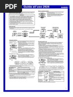Guida Rapida Orologio CASIO Sports W-753D-1A