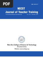 Download NECST- Journal of Teacher Training by books_sanjay SN56590907 doc pdf
