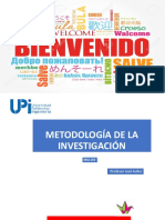 Metodología investigación