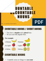 Lesson 16 - Countable & Uncountable Nouns