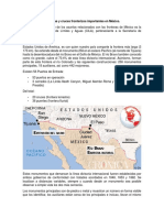 Fronteras y Cruces Fronterizos Importantes en México