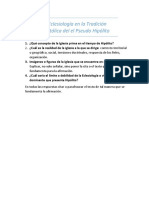 La Eclesiología en La Tradición Apostólica Del El Pseudo Hipólito