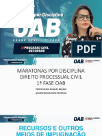 Maratonas por disciplinas Processo Civil - 02.02 - Raquel Bueno