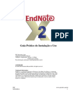 Manual EndnoteX2