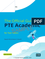 The O Cial Guide To: PTE Academic