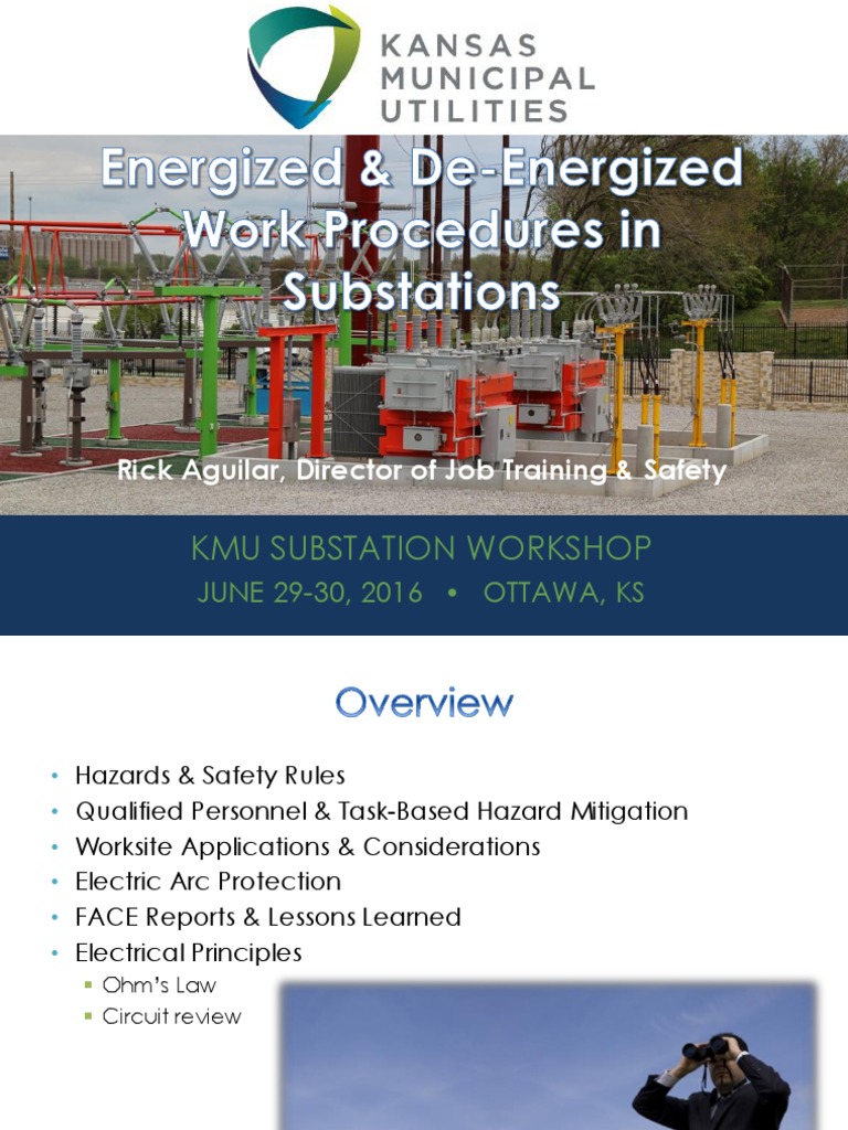 Substation Work Safety Procedures Guide | PDF | Electrical Substation ...