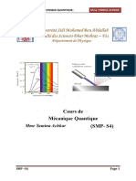 Mecanique Quantique SMP S4