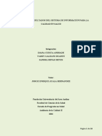 Utilicemos Los Resultados Del Sistema de Información para La Calidad en Salud