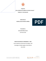 Ev 5 Propuesta Estructuracion y Politicas Del Talento Humano