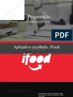 Progamação Ifood