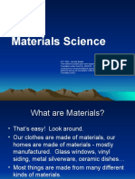 Materials Science: Design For Engineering Unit 8 Material Science and Engineering Annette Beattie August 15, 2006