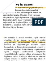 İş Analizi Ve Iş Dizaynı