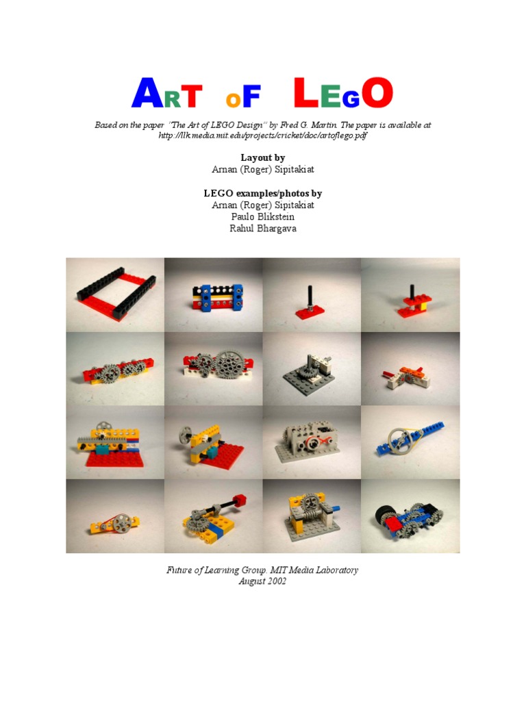 LEGO Design Techniques and Applications | PDF