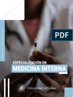Especialización en Medicina Interna