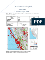 Reporte Sismico