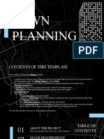 Town Planning Project Proposal - by Slidesgo