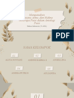 Bahasa Indonesia_Kelompok 1_Menganalisis Suasana ,tema ,dan Makna beberapa Puisi dalam Antologi Puisi