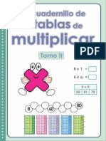 2 Cuadernillo de Las Tablas de Multiplicar - ME