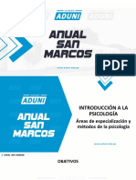 Anual San Marcos - Semana 3 - Psicología